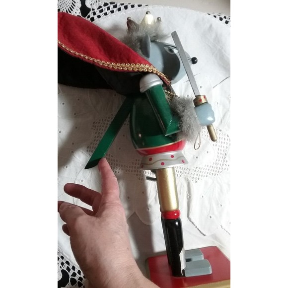 14" Rat King Mouse The Nutcracker Target Limited Edition 2009 Christmas Decor - Picture 10 of 11